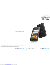 Alcatel One Touch 995S Ultra User Manual