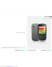 Alcatel One Touch 909B User Manual