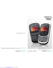 Alcatel One Touch 358D Tribe User Manual