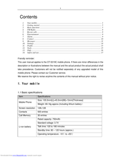 Alcatel OT-S319C User Manual