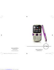 Alcatel OT-802 User Manual
