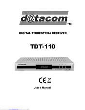 Datacom Datacom TDT-110 User Manual