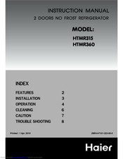 Haier HTMR360 Instruction Manual
