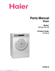Haier HDY60 HA AA Parts Manual