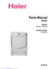 Haier HDY6.1 HA AA Parts Manual