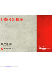 Motorola DROID PRO User Manual