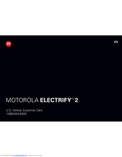 Motorola ELECTRIFY 2 User Manual