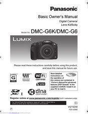 Panasonic Lumix DMC-G6K Basic Owner's Manual