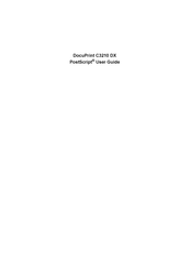 Xerox DocuPrint C3120 DX User Manual