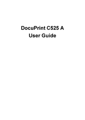 Xerox DocuPrint C525 A User Manual