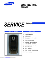Samsung SGH-ZV60 Service Manual