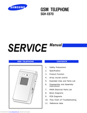Samsung SGH-E870 Service Manual