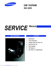 Samsung SGH-D820 Service Manual