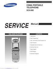 Samsung SCH-880 Service Manual