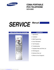 Samsung SCH-2000 Service Manual