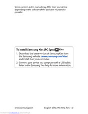 Samsung GT-B5330L User Manual