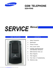 Samsung SGH-P940 Service Manual