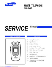 Samsung SGH-ZV40 Service Manual