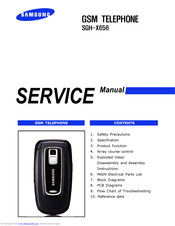 Samsung SGH-X656 Service Manual