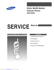 Samsung SGH-R200 Service Manual