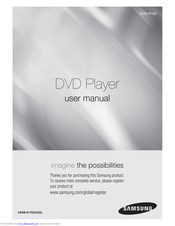 Samsung DVD P191 - MULTI REGION CODE FREE DVD PLAYER. THIS PLAYER PLAYS DVDS User Manual