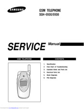 Samsung SGH-E60 Service Manual