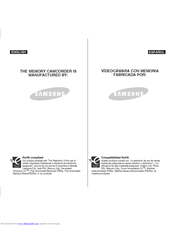 Samsung Vp-MM11S(BL) Owner's Instruction Manual