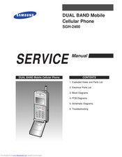 Samsung SGH-2400 Service Manual