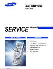 Samsung SGH-D428 Service Manual