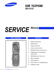 Samsung SGH-X210 Service Manual