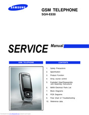 Samsung SGH-E830 Service Manual