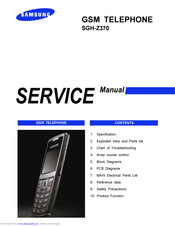 Samsung SGH-Z370 Service Manual