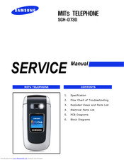 Samsung SGH-D730 Service Manual