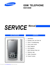 Samsung SGH-E840 Service Manual