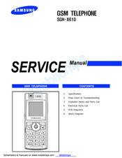 Samsung SGH-X610 Service Manual