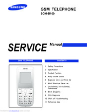 Samsung SGH-B100 Service Manual