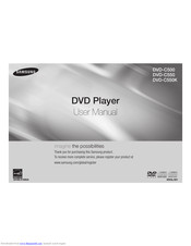Samsung DVD-C550K User Manual