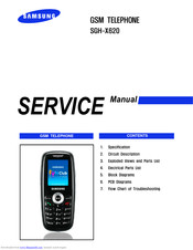 Samsung SGH-X620 Service Manual