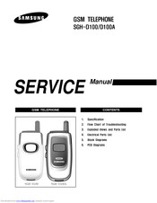 Samsung SGH-D100A Service Manual