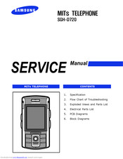 Samsung SGH-D720 Service Manual