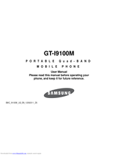 Samsung GT-I9100M User Manual