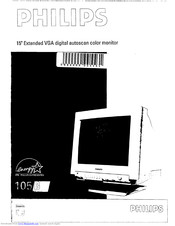 Philips 105B User Manual
