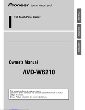 Pioneer AVD-W6210 Owner's Manual
