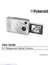 Polaroid 5.1 Megapixels Digital Camera User Manual