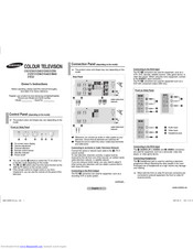 Samsung CS21Z50
CS21Z57 Owner's Instructions Manual