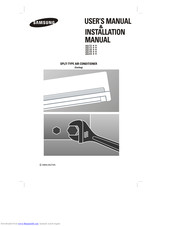 Samsung AS18 Series User's Manual & Installation Manuel