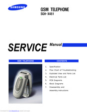 Samsung SGH-X481 Service Manual