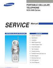 Samsung SCH-3500 series Service Manual