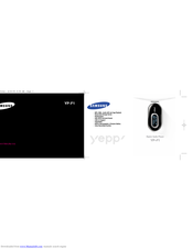 Samsung YP-F1 User Manual