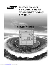 Samsung MAX-ZS530 Instruction Manual